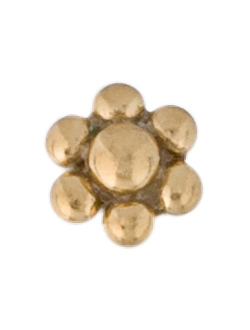 Maria Tash Diamond Invisible Set Single Threaded Stud Earring