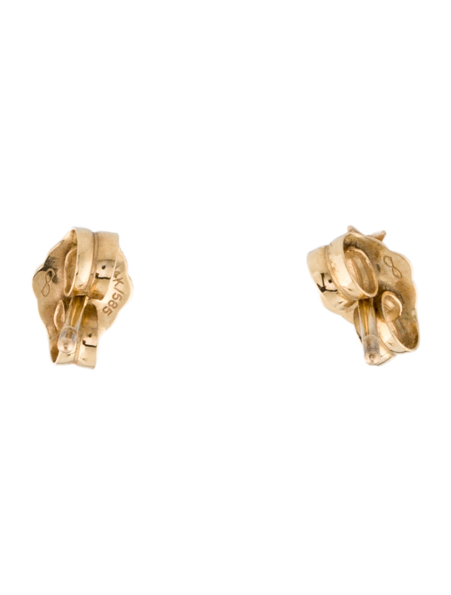 Maria Tash 14K Plain Star Stud Earrings