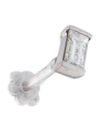 Maria Tash Diamond Threader Single Stud Earring