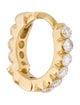Maria Tash 18K Diamond Single Huggie Earring