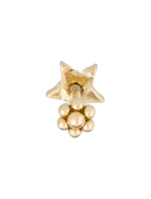 Maria Tash Diamond Star Single Threaded Stud Earring