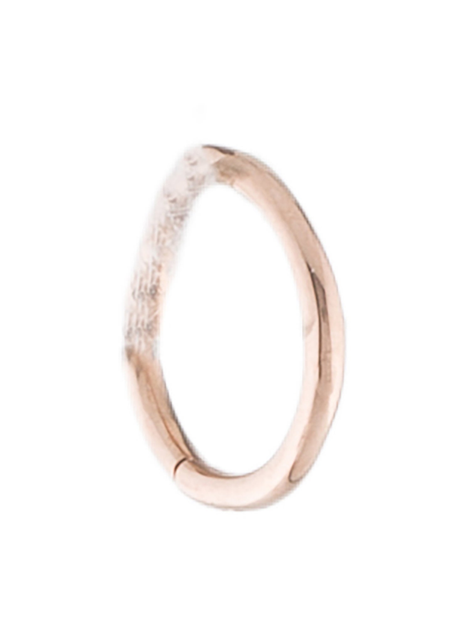 Maria Tash 14K Plain Single Hoop Earring