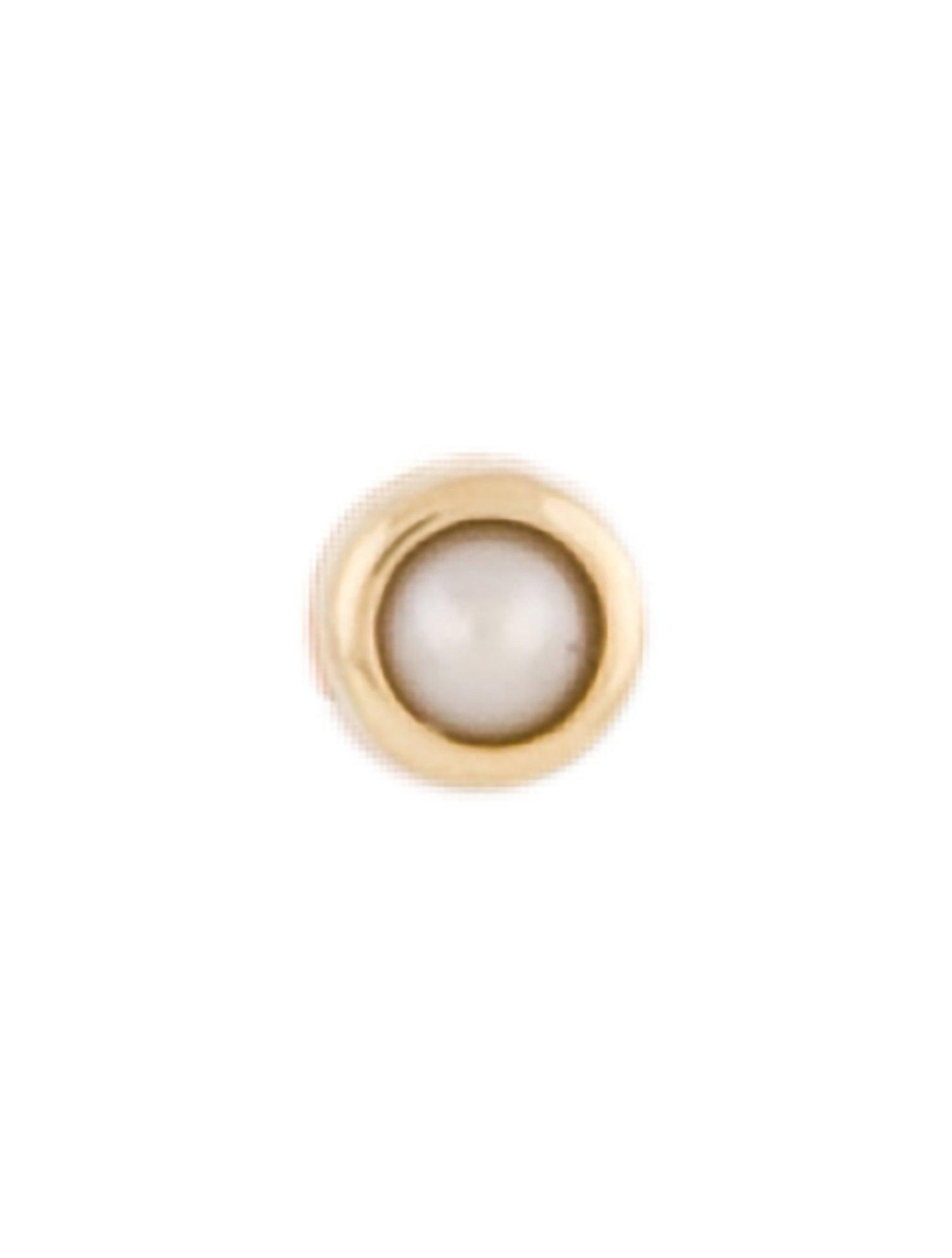 Maria Tash 14K Freshwater Cultured Pearl Threaded Stud Earring