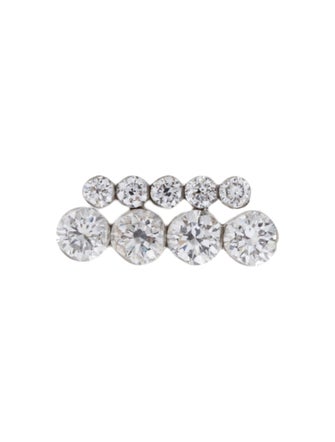 Maria Tash 18K Diamond Apsara Bar Stud Earring