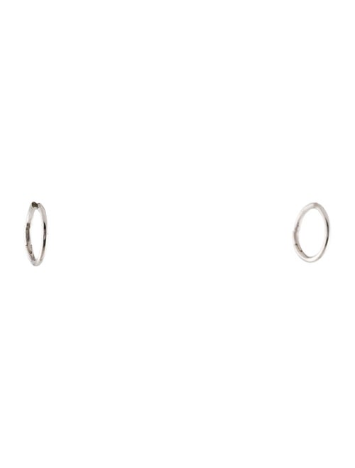 Maria Tash 14K 8mm Huggie Hoop Earrings