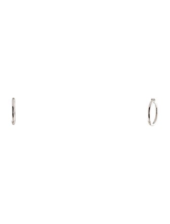Maria Tash 14K 8mm Huggie Hoop Earrings