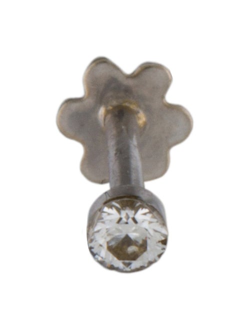 Maria Tash Diamond Invisible Set Stud Earring