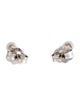 Maria Tash Diamond Invisible Set Stud Earrings
