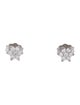 Maria Tash Diamond Flower Stud Earrings