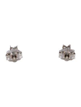 Maria Tash Diamond Flower Stud Earrings