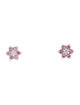 Maria Tash 18K Diamond Flower Stud Earrings
