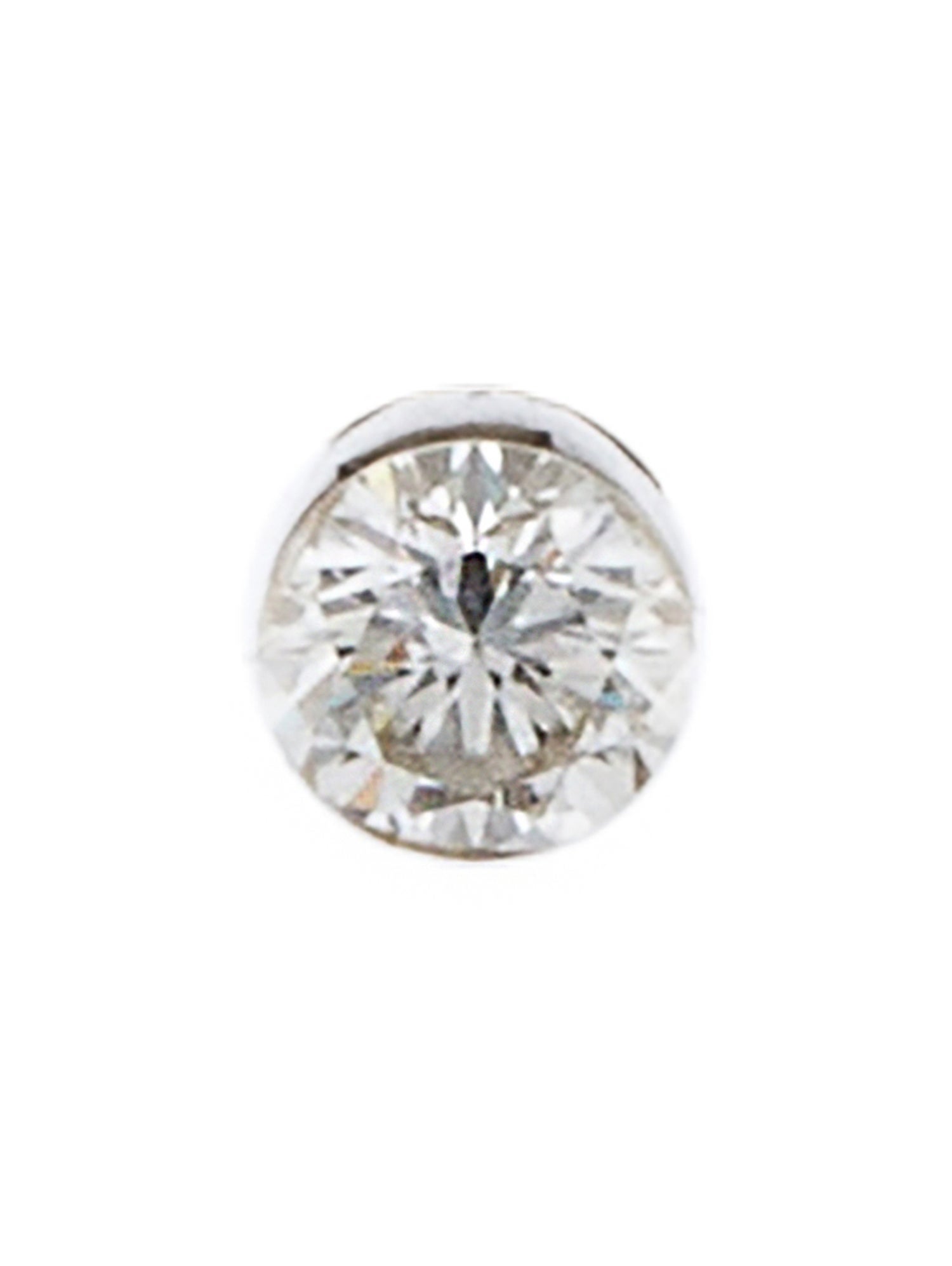 Maria Tash Diamond Invisible Set Threaded Single Stud Earring