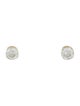 Maria Tash 18K Diamond Stud Earrings