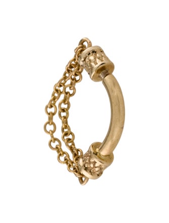 Maria Tash 14K Double Chain Septum Spinner