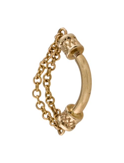 Maria Tash 14K Double Chain Septum Spinner