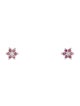 Maria Tash Diamond Flower Stud Earrings