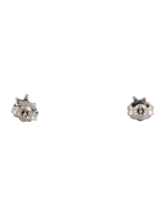 Maria Tash Diamond Flower Stud Earrings