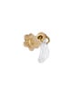 Maria Tash Diamond Floating Charm Threaded Stud Earring