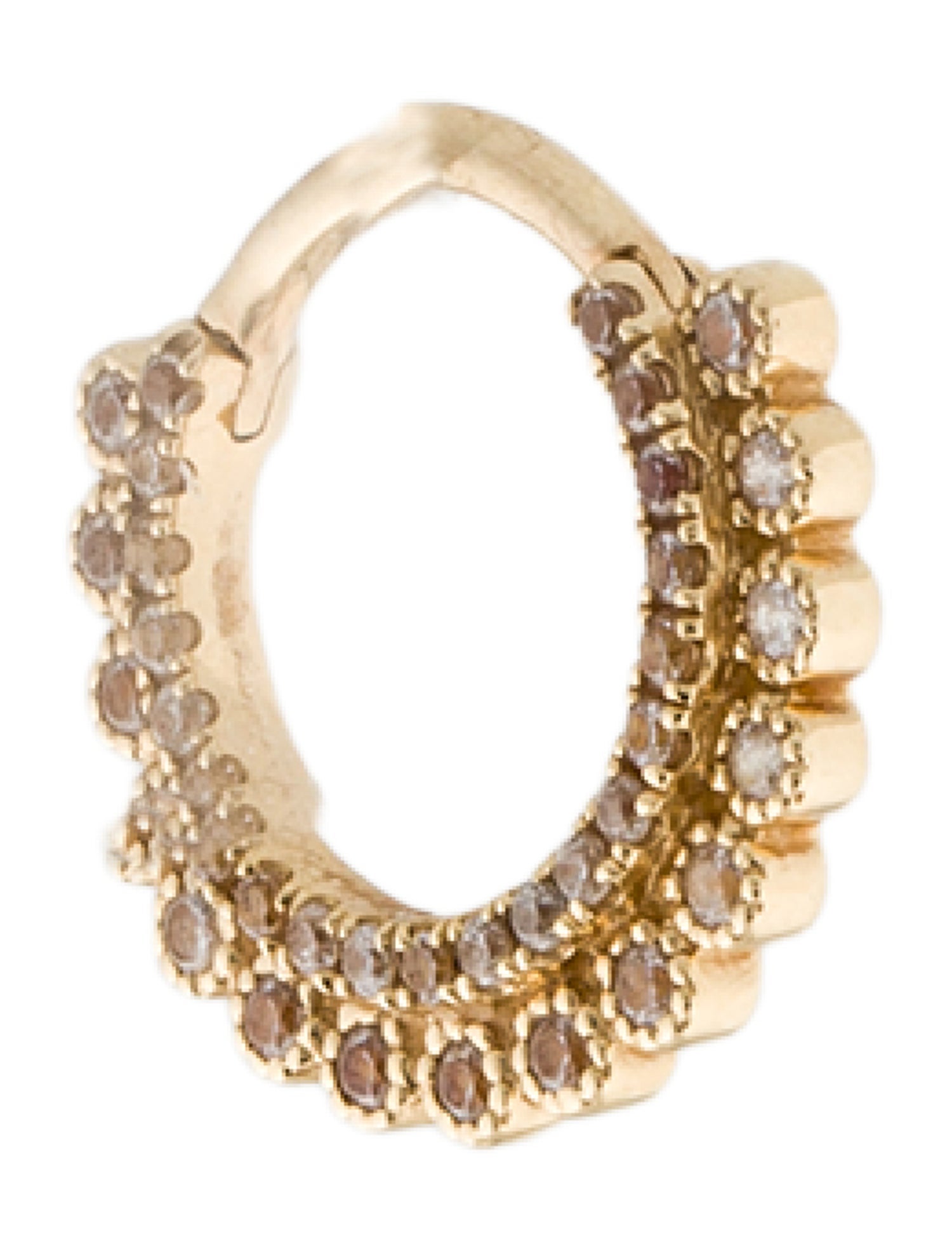 Maria Tash 14K Apsara Hoop Earring