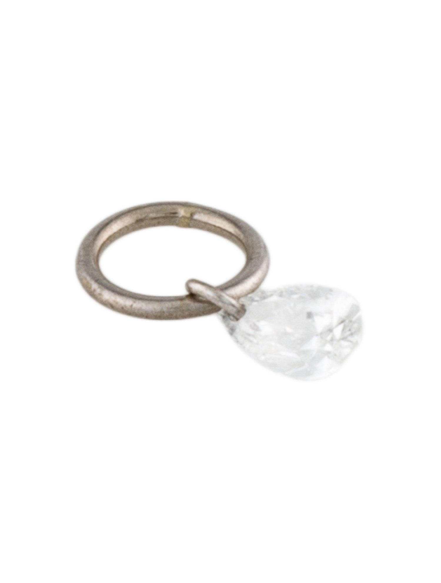 Maria Tash 18K Diamond Charm