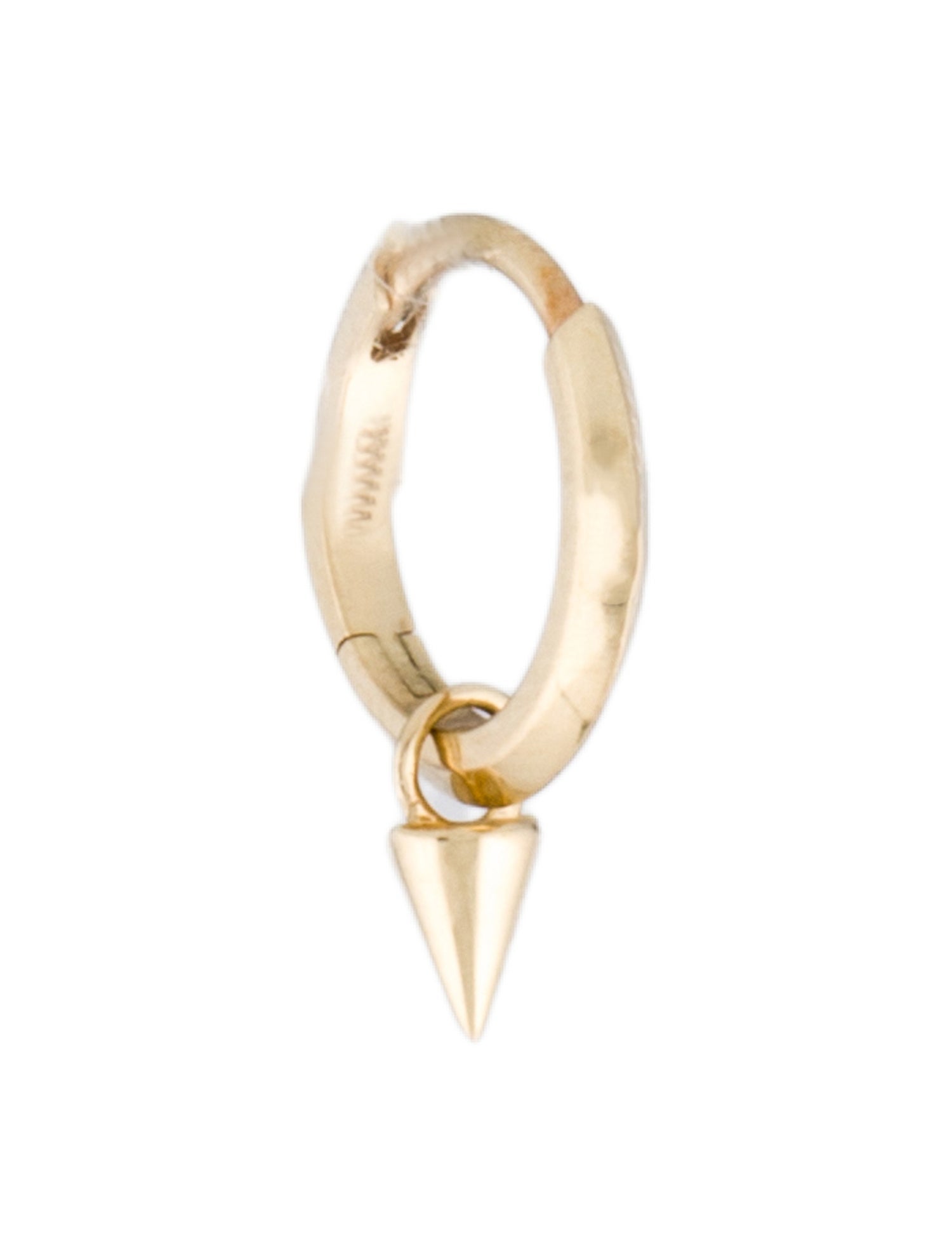 Maria Tash Vertex Small Spike Single Hoop Earring