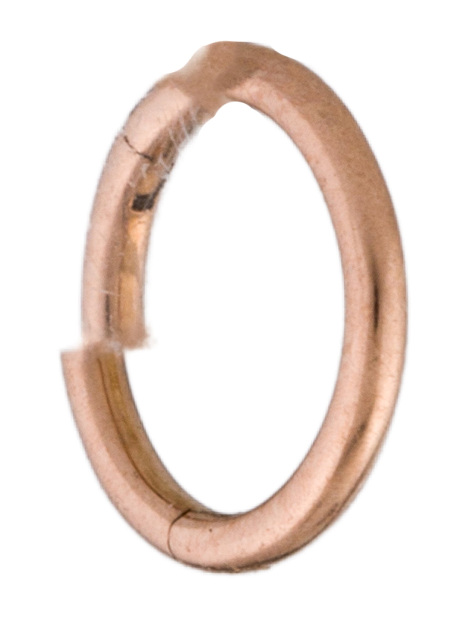 Maria Tash 14K Single Huggie Hoop Earring