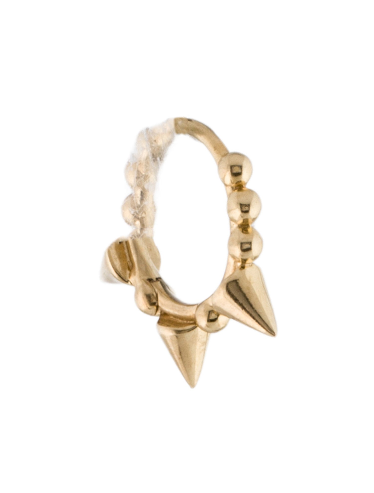 Maria Tash 14K Triple Spike Gran Earring