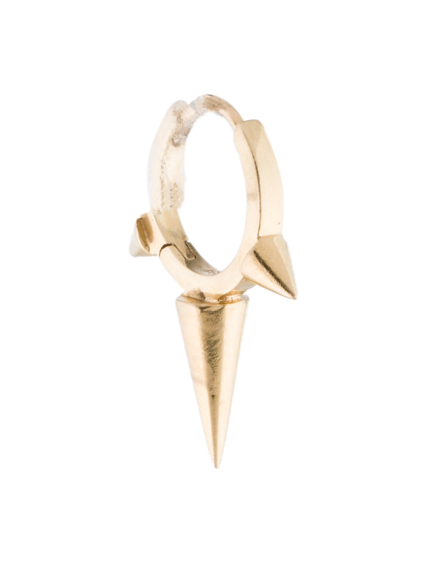 Maria Tash 14K Triple Long Spike Earring