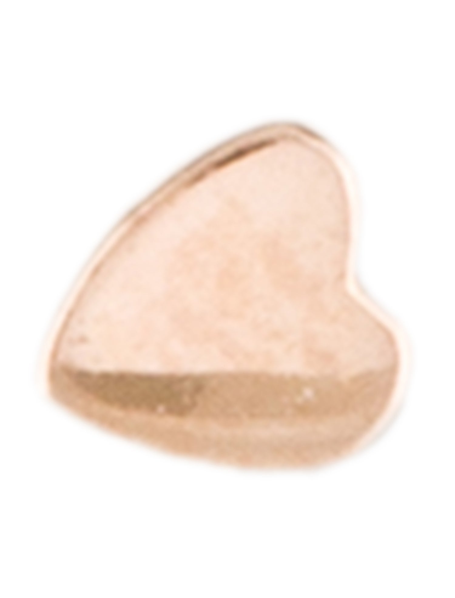 Maria Tash 14K Heart Single Stud Earring