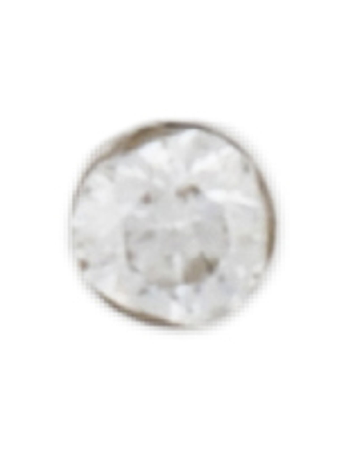 Maria Tash 18K Diamond Invisible Set Diamond Threaded Single Stud Earring