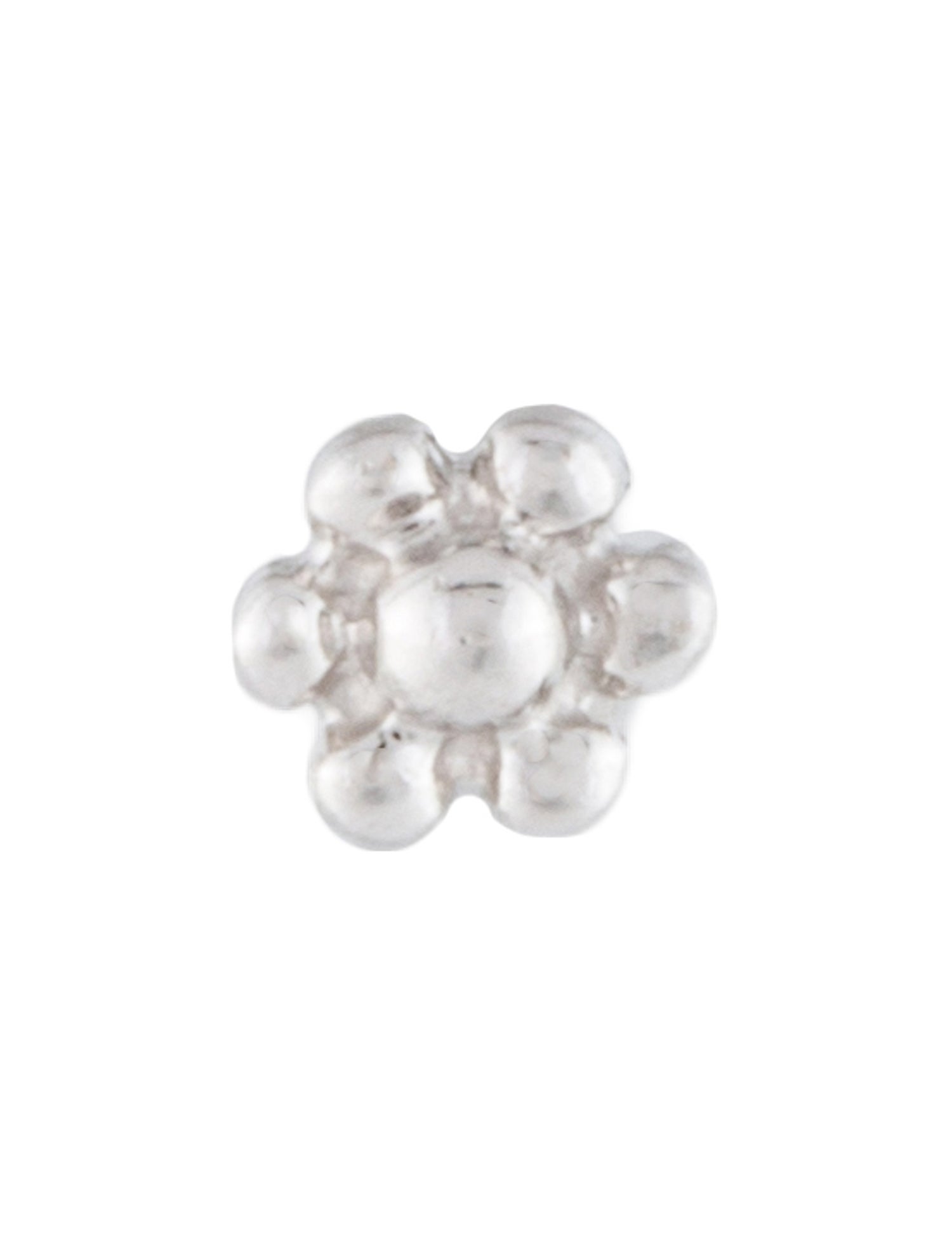 Maria Tash 14K Ball Flower Tash Threaded Backing