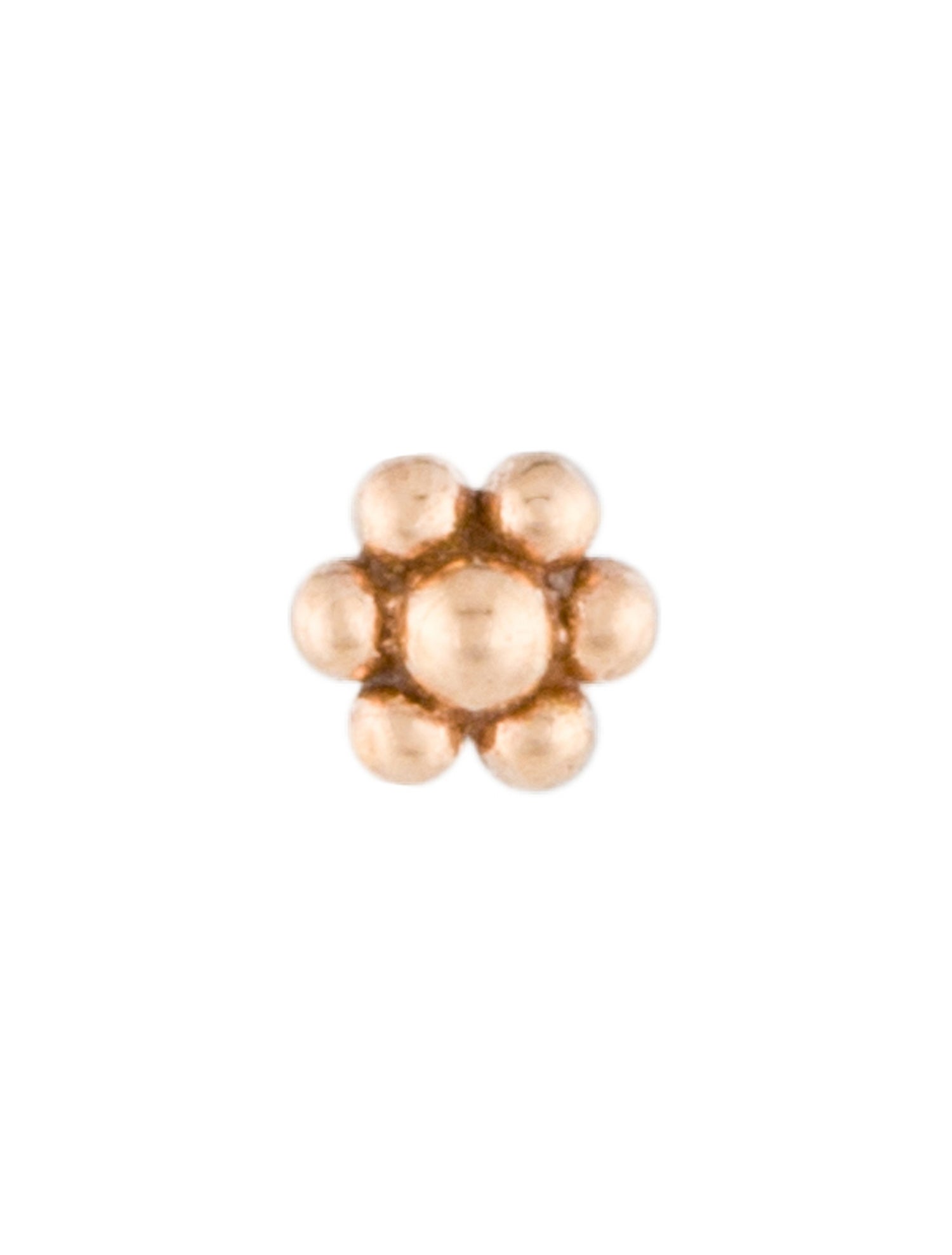 Maria Tash 14K Ball Flower Tash Threaded Backing