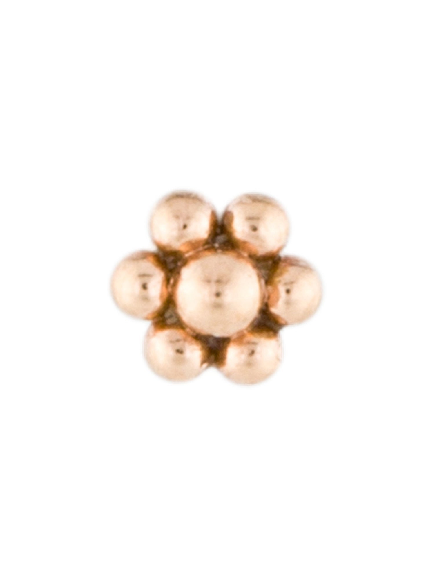 Maria Tash 14K Ball Flower Tash Threaded Backing