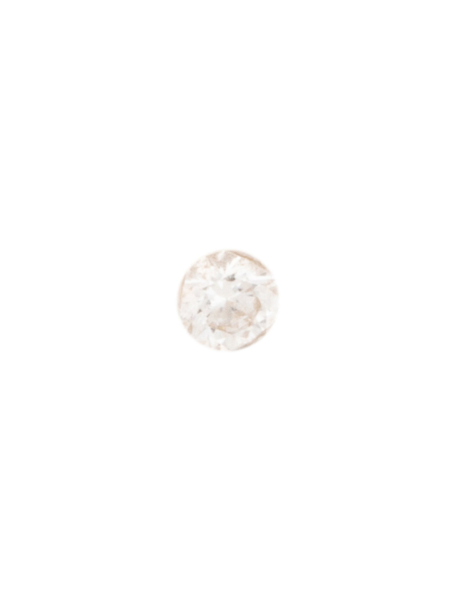 Maria Tash Diamond Threaded Single Stud Earring