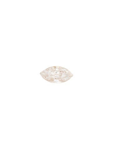 Pre-owned Maria Tash 18k Diamond Threaded Stud Single Earring In Multi