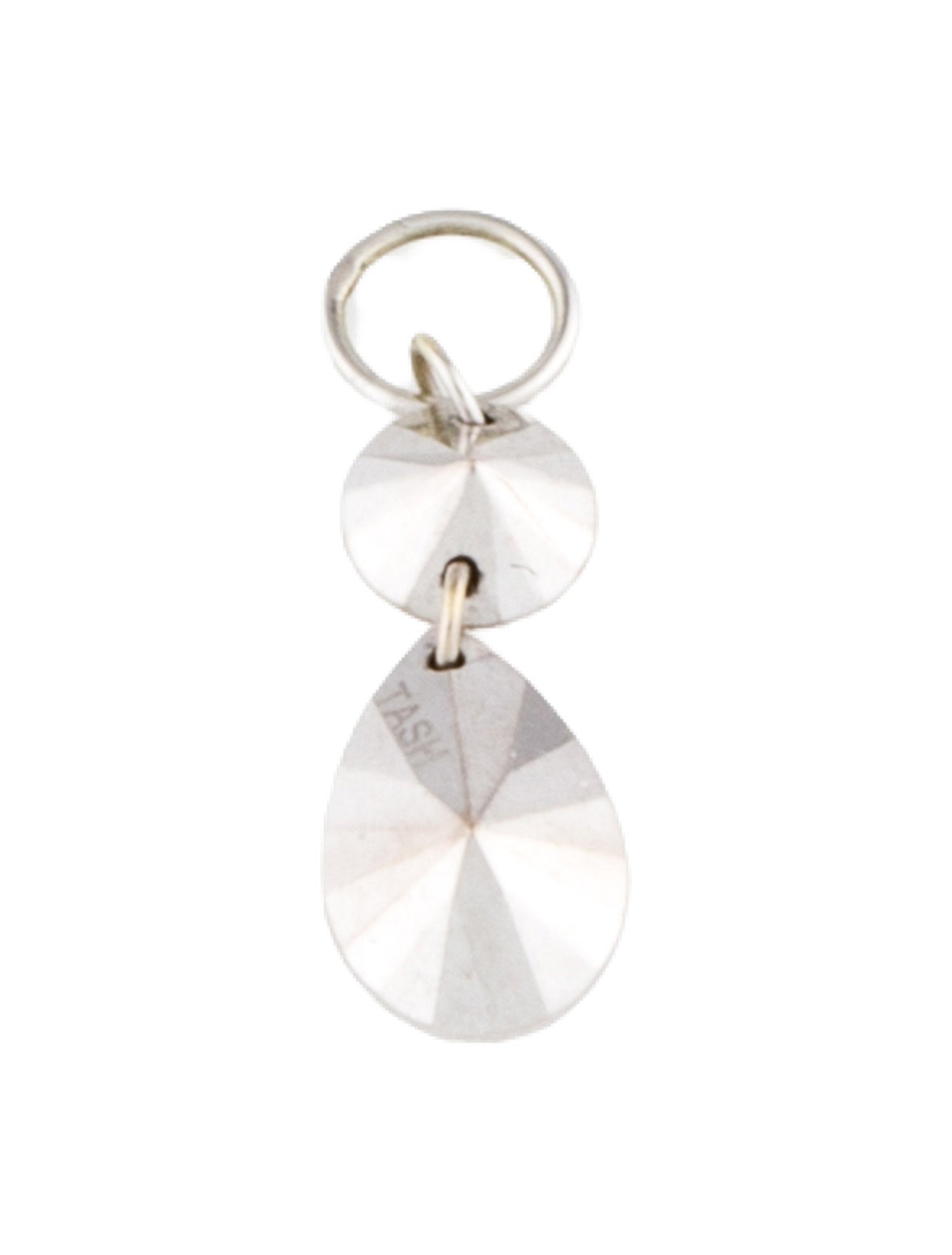Maria Tash 14K Double Faceted Charm