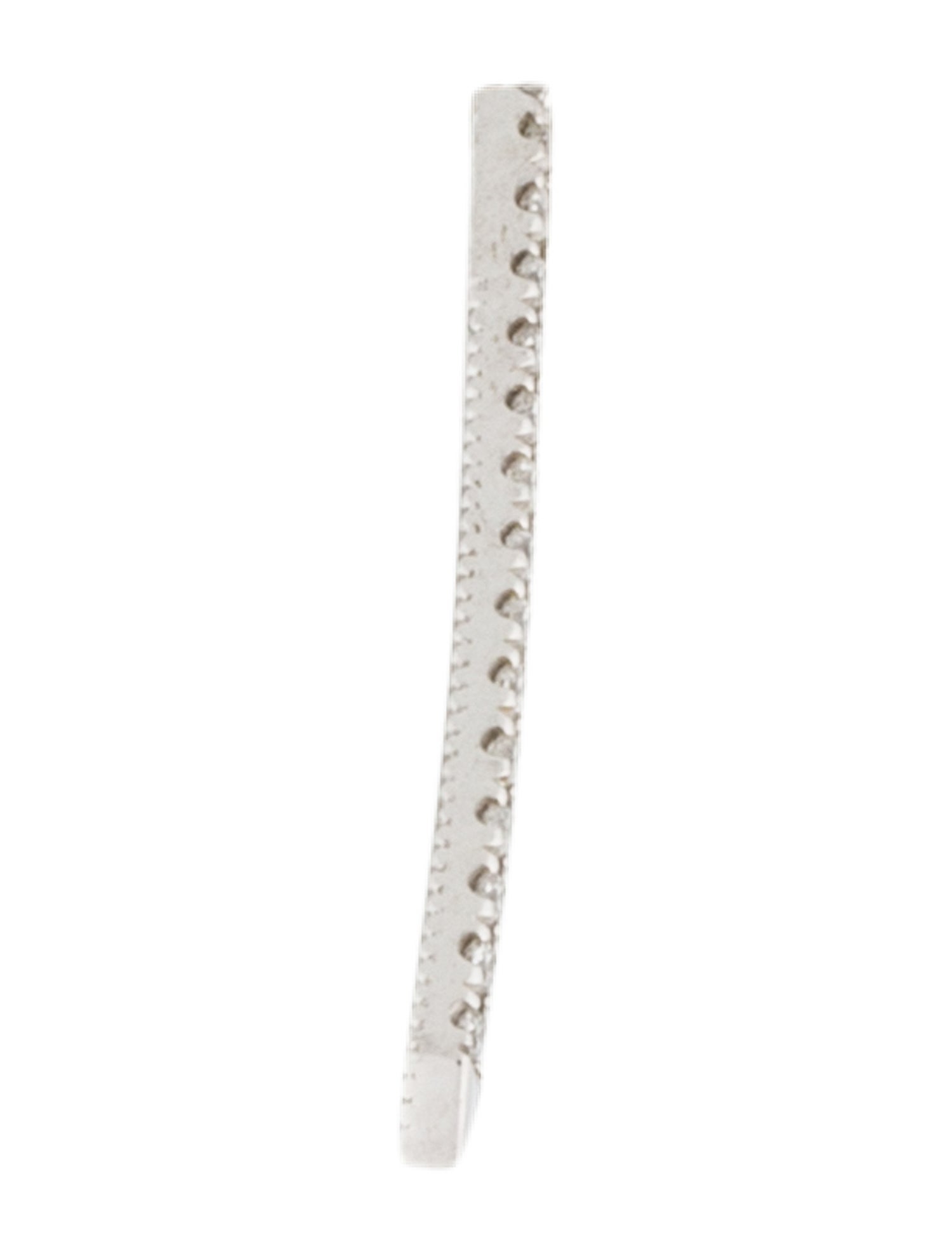 Maria Tash 18K Diamond Eternity Bar Single Earring