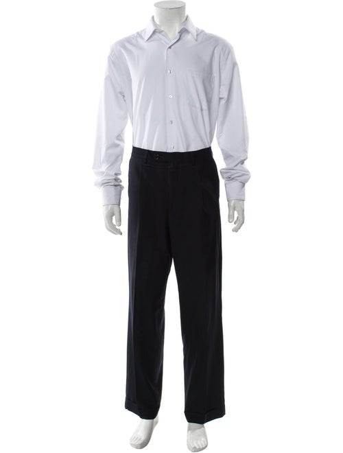 Minotti Wool Striped Two-Piece Suit