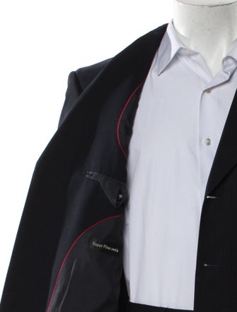 Minotti Wool Striped Two-Piece Suit