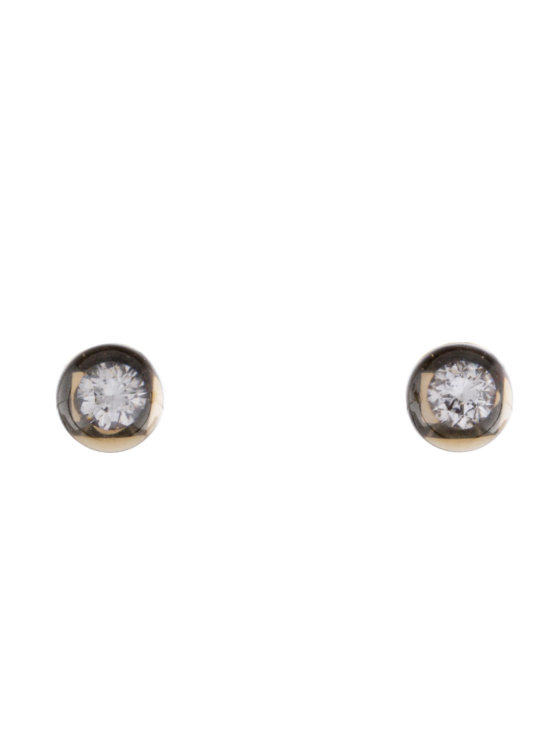 Mauboussin 18K Quartz Studs