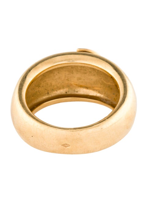 Mauboussin 18K Diamond Leaf Band