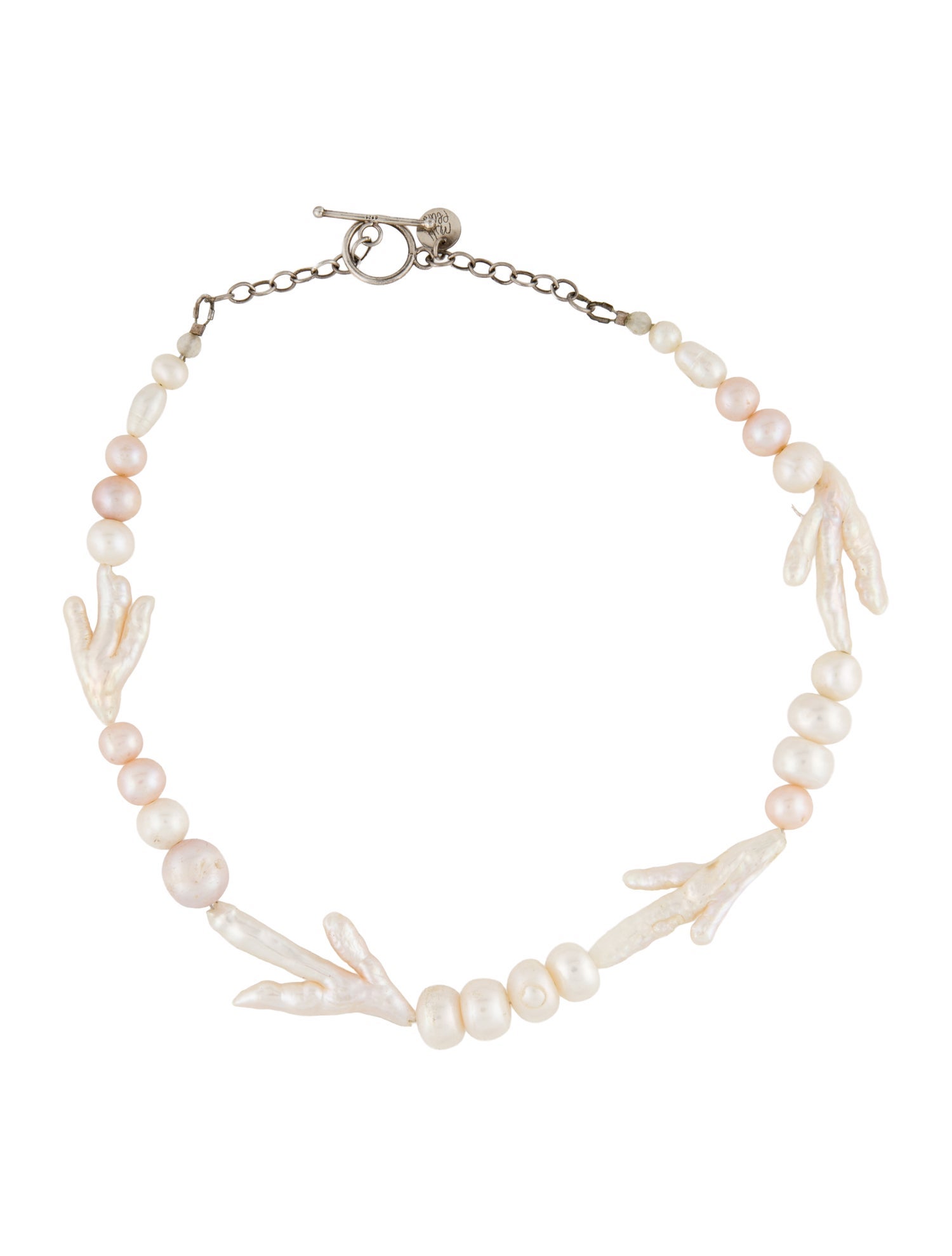 Mudd Pearl Quartz & Pearl Fantasy Choker Necklace