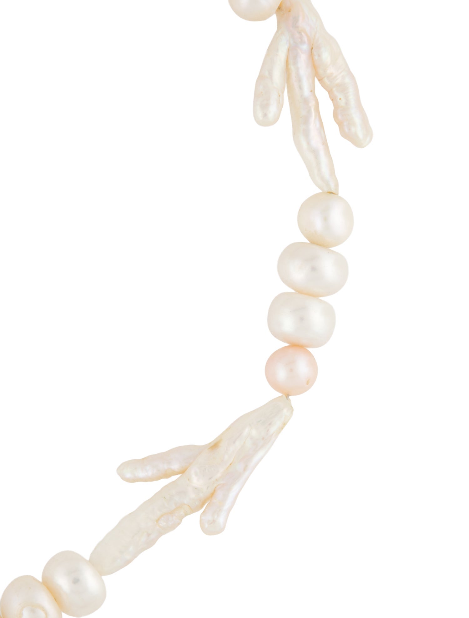 Mudd Pearl Quartz & Pearl Fantasy Choker Necklace
