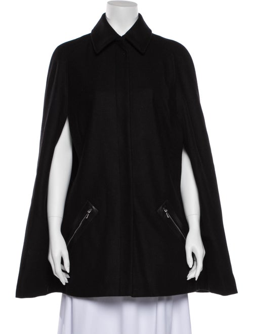 Mugler Virgin Wool Cape w/ Tags Wool