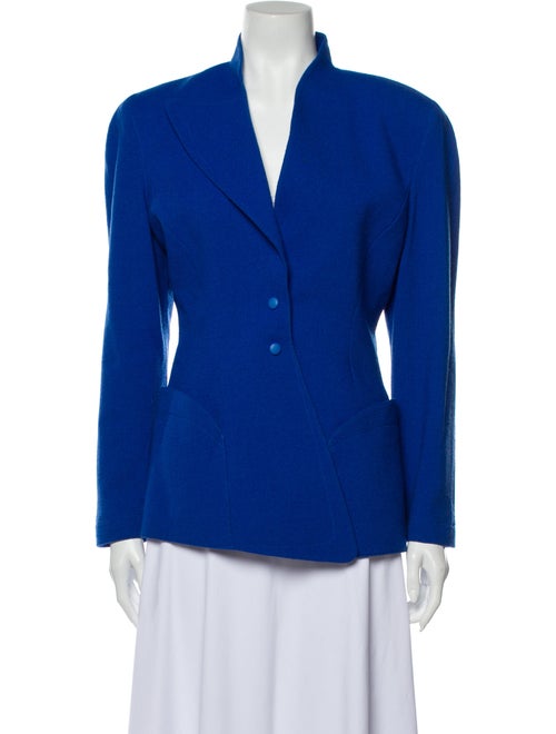 Mugler Wool Blazer Wool