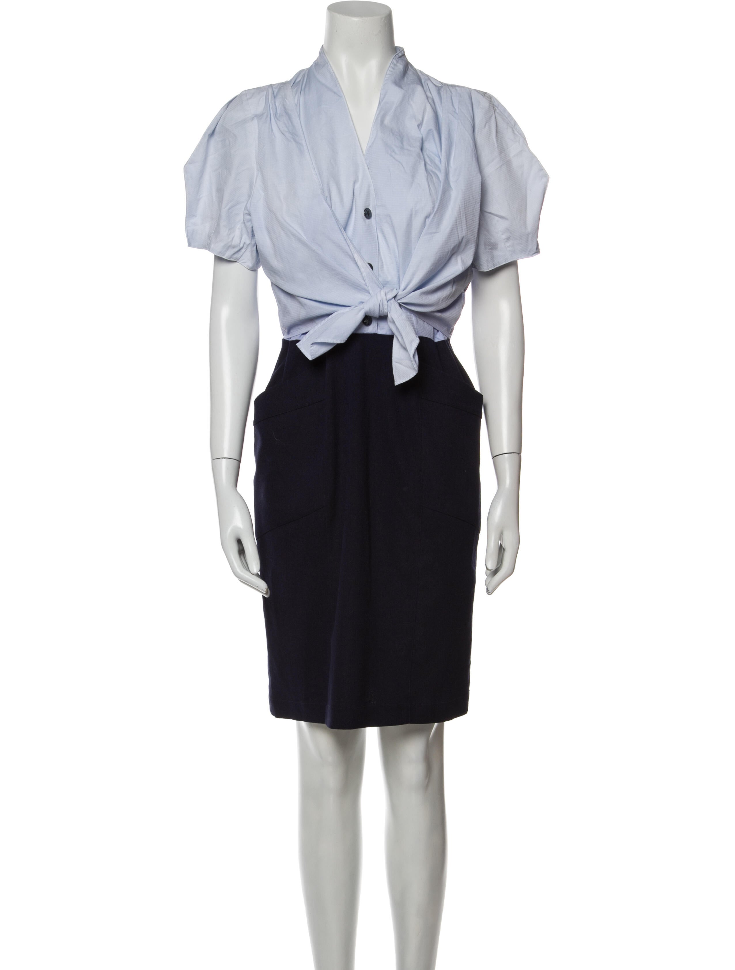 Mugler Vintage Knee-Length Dress