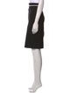 Mugler Beaded Accents Knee-Length Skirt