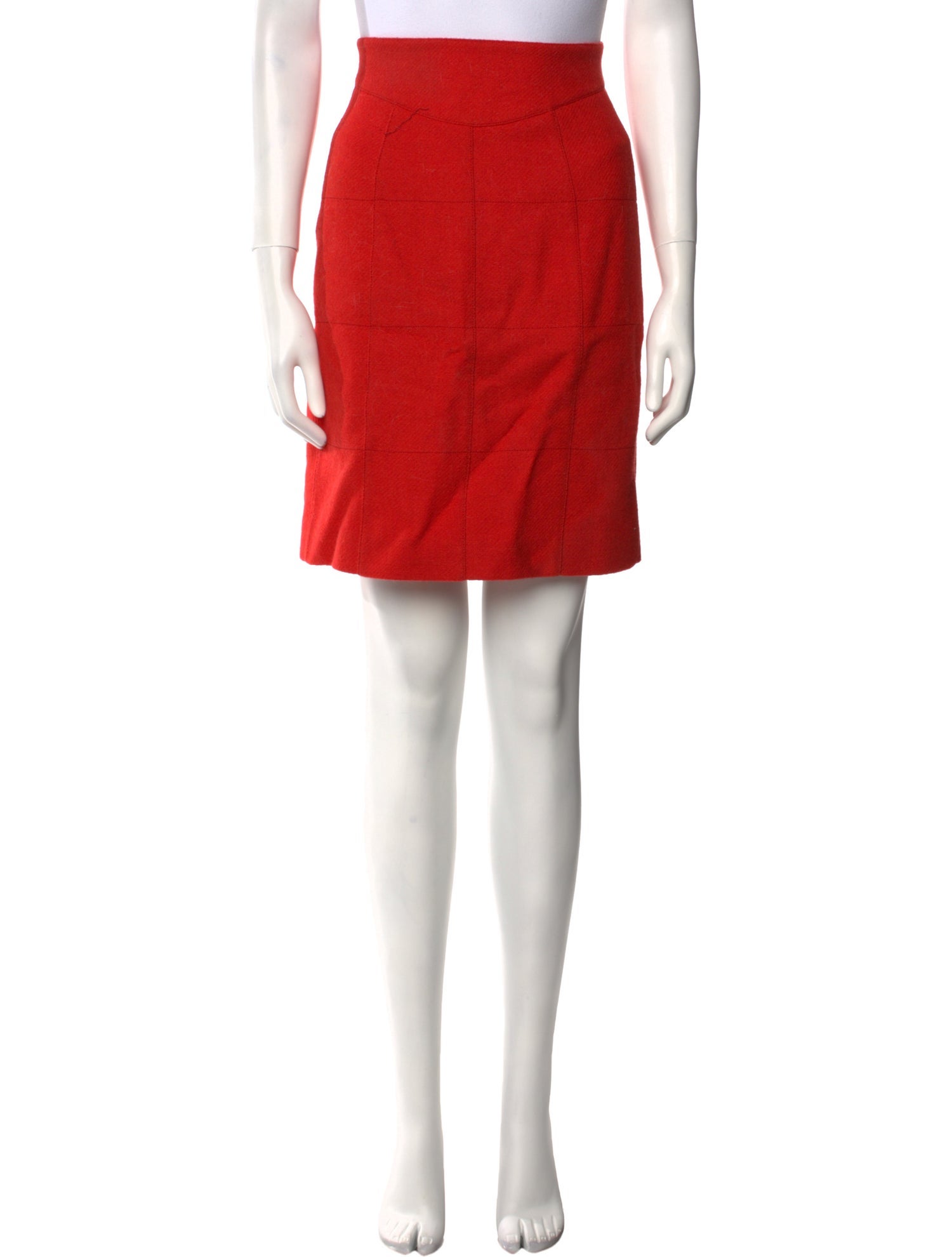 Mugler Vintage Knee-Length Skirt