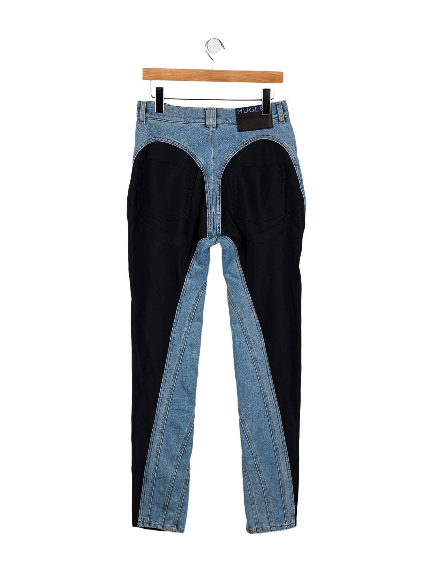 Mugler Mid-Rise Skinny Leg Jeans