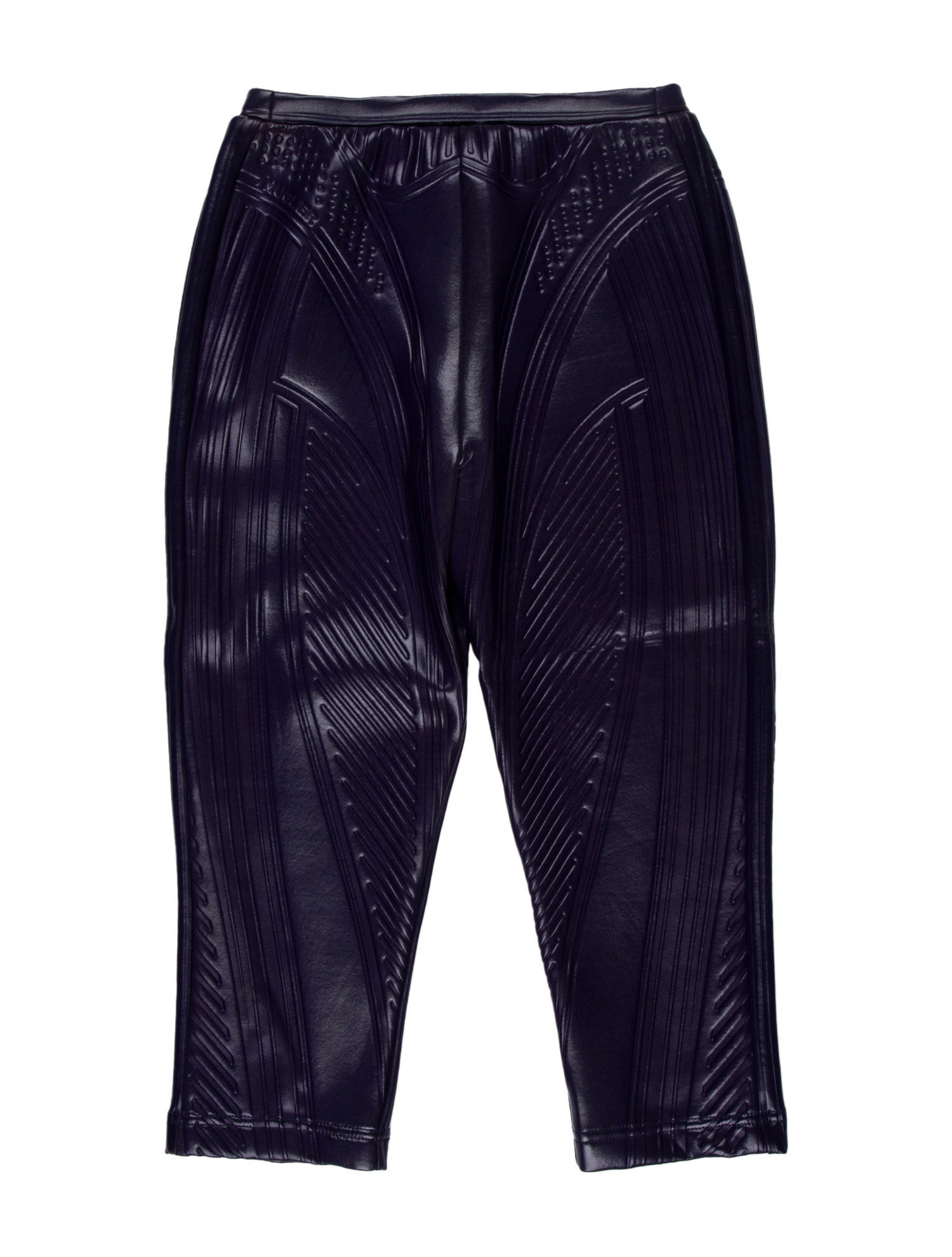 Mugler Faux Leather Skinny Leg Pants
